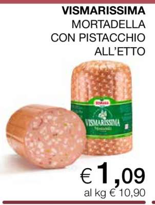 VISMARISSIMA MORTADELLA CON PISTACCHIO ALL’ETTO