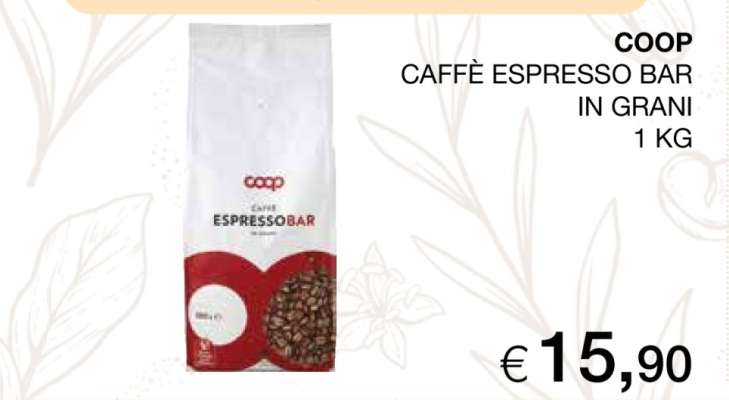 COOP CAFFÈ ESPRESSO BAR IN GRANI 1 KG