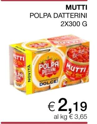 Mutti Polpa Datterini