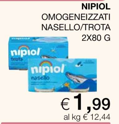 NIPIOL OMOGENEIZZATI NASELLO/TROTA