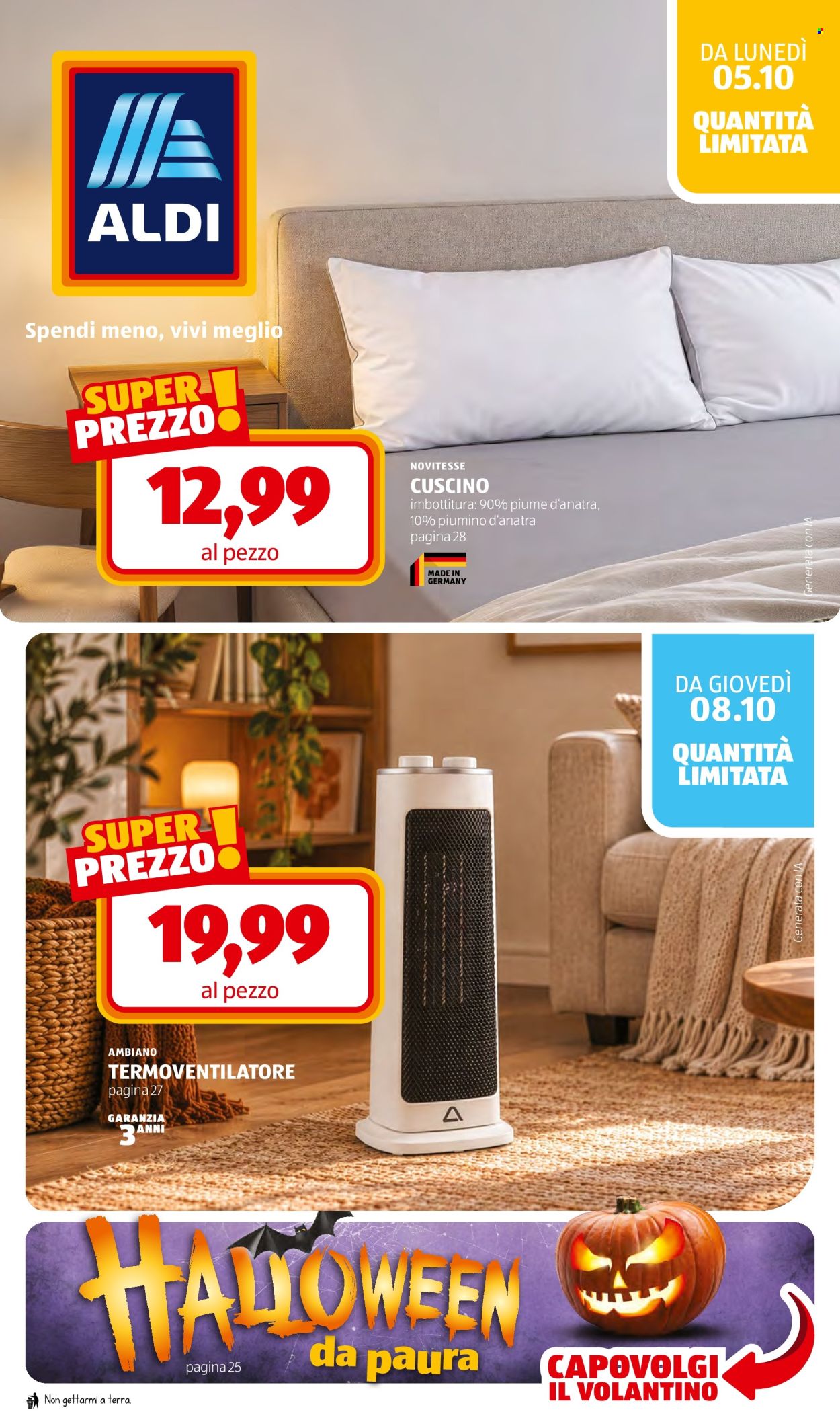 Volantino Aldi - 5/10/2026 - 11/10/2026. Pagina 34