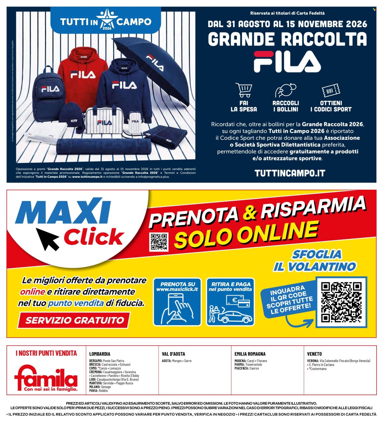 Volantino Famila - 1/10/2026 - 14/10/2026. Pagina 24