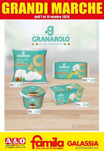 Volantino Famila - 1/10/2026 - 14/10/2026.