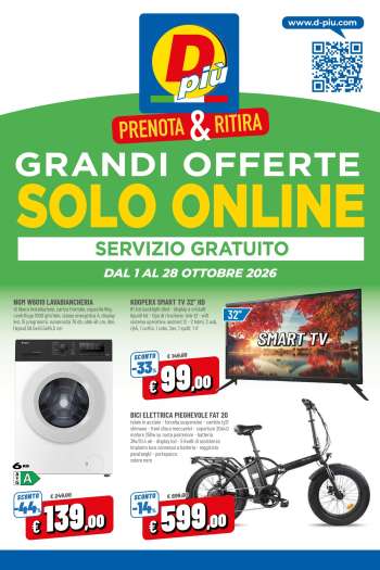 Volantino Dpiù - 1/10/2026 - 28/10/2026.