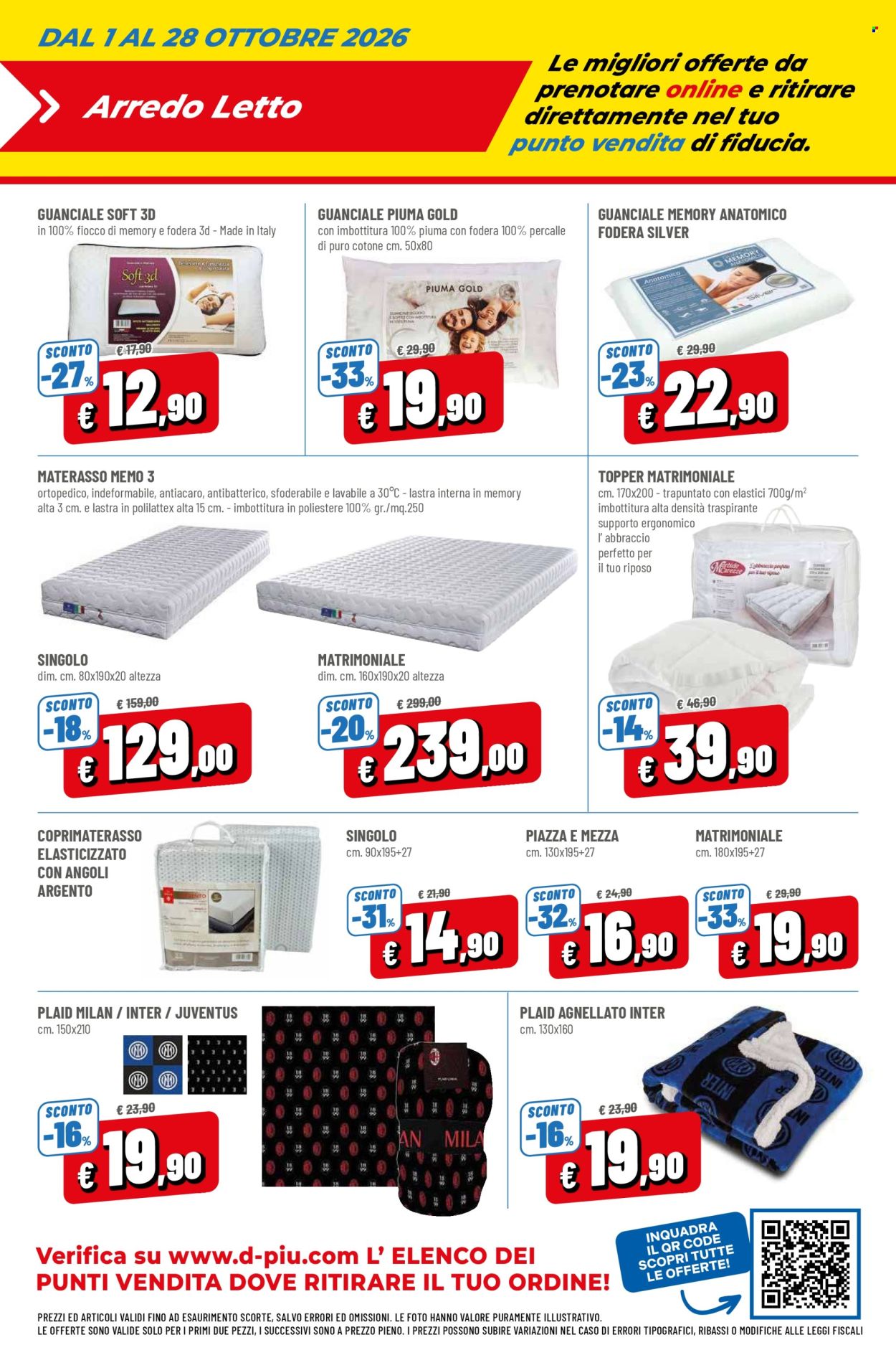 Volantino Dpiù - 1/10/2026 - 28/10/2026. Pagina 20