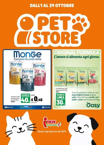 Volantino Iper, La grande i - 1/10/2026 - 29/10/2026.