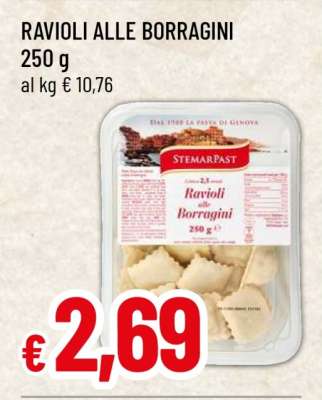 RAVIOLI ALLE BORRAGINI