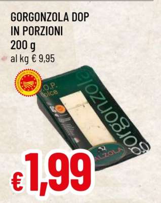 GORGONZOLA DOP IN PORZIONI