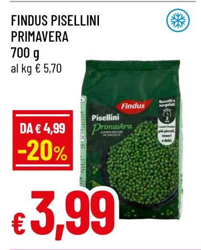 Findus Pisellini Primavera