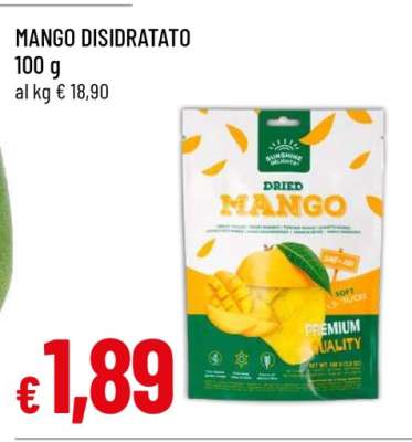 MANGO DISIDRATATO