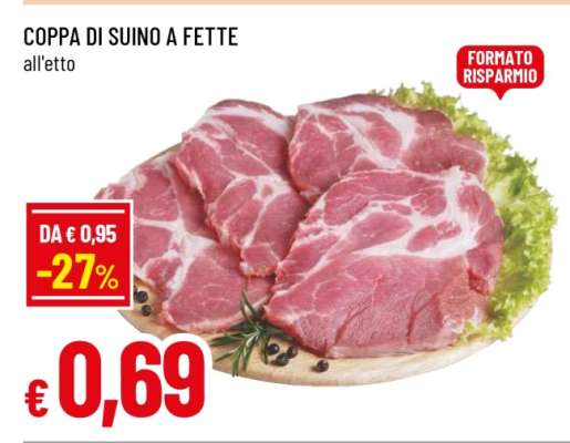 Coppa di Suino a Fette