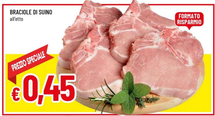 Braciole di suino