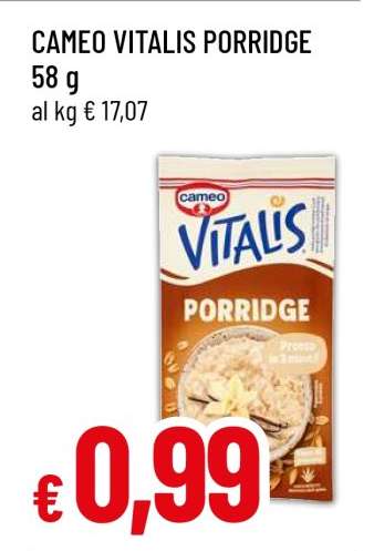 Cameo Vitalis Porridge