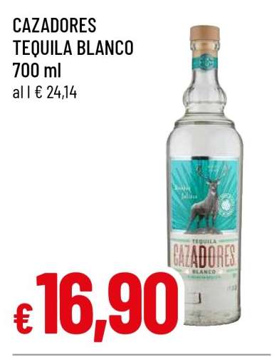 CAZADORES TEQUILA BLANCO