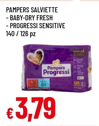 Pampers Salviette