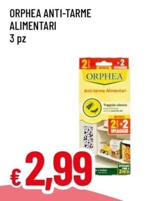 ORPHEA ANTI-TARME ALIMENTARI