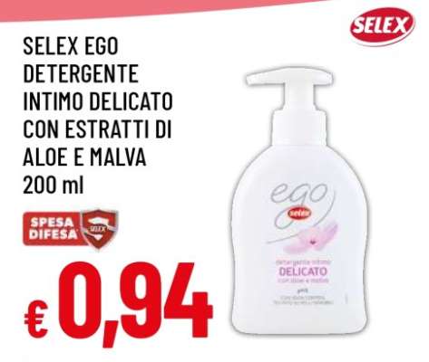SELEX EGO DETERGENTE INTIMO DELICATO