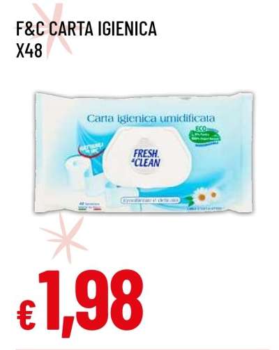 F&C CARTA IGIENICA X48