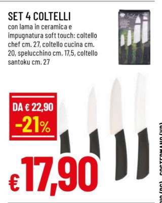 SET 4 COLTELLI