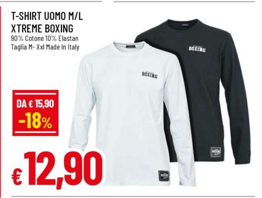 T-SHIRT UOMO M/L XTREME BOXING