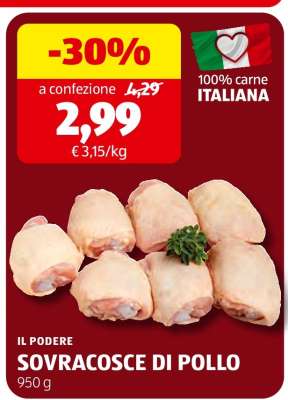 Sovracosce di pollo