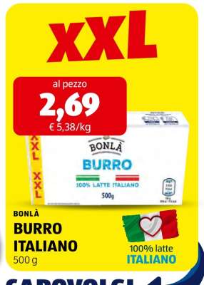 BONLÀ BURRO ITALIANO