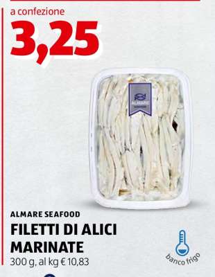 ALMARE SEAFOOD FILETTI DI ALICI MARINATE