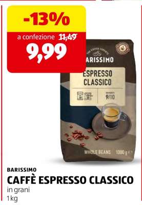 BARISSIMO CAFFÈ ESPRESSO CLASSICO
