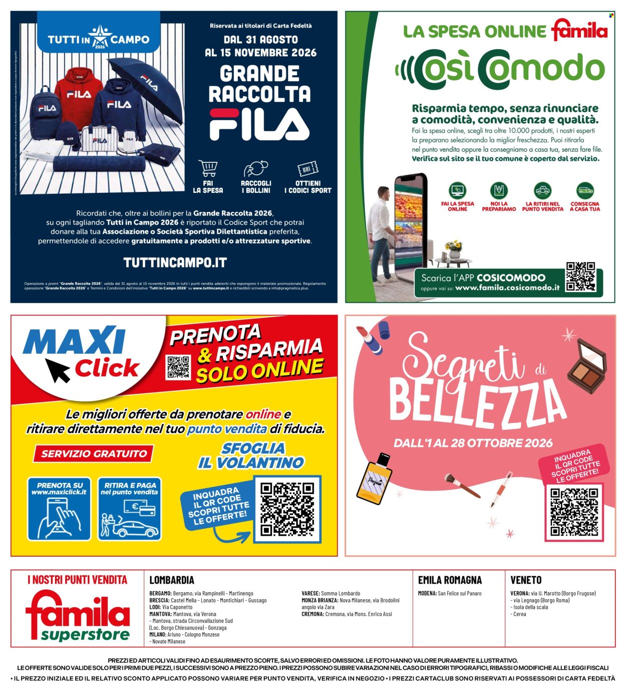 Volantino Famila - 1/10/2026 - 14/10/2026. Pagina 24