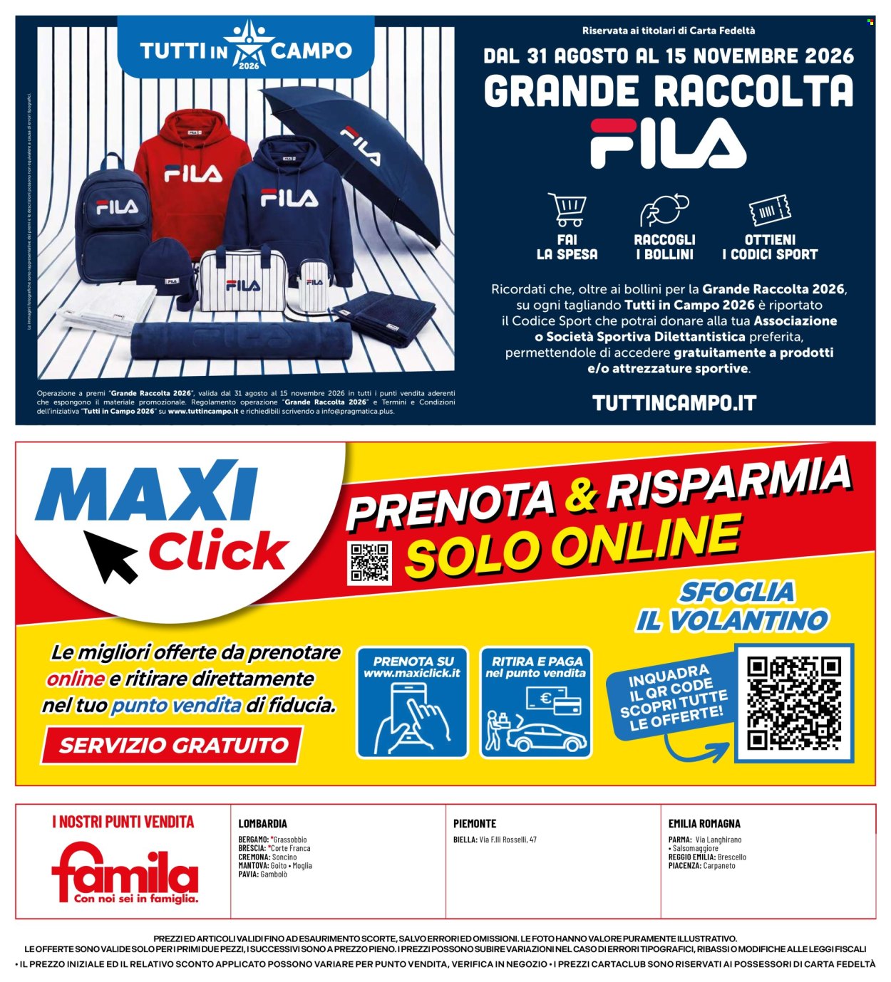 Volantino Famila - 1/10/2026 - 14/10/2026. Pagina 24