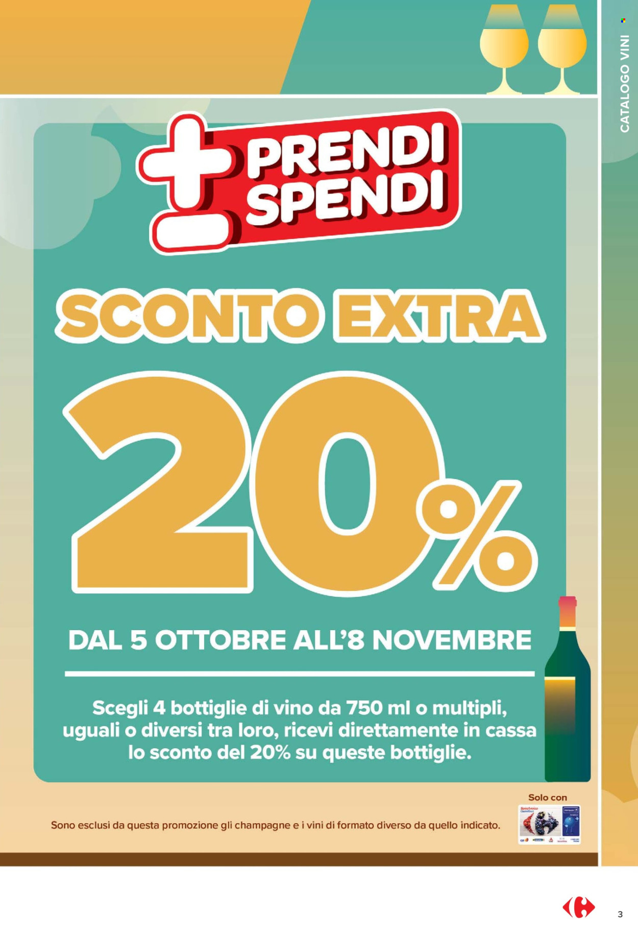 Volantino Carrefour - 5/10/2026 - 8/11/2026. Pagina 3