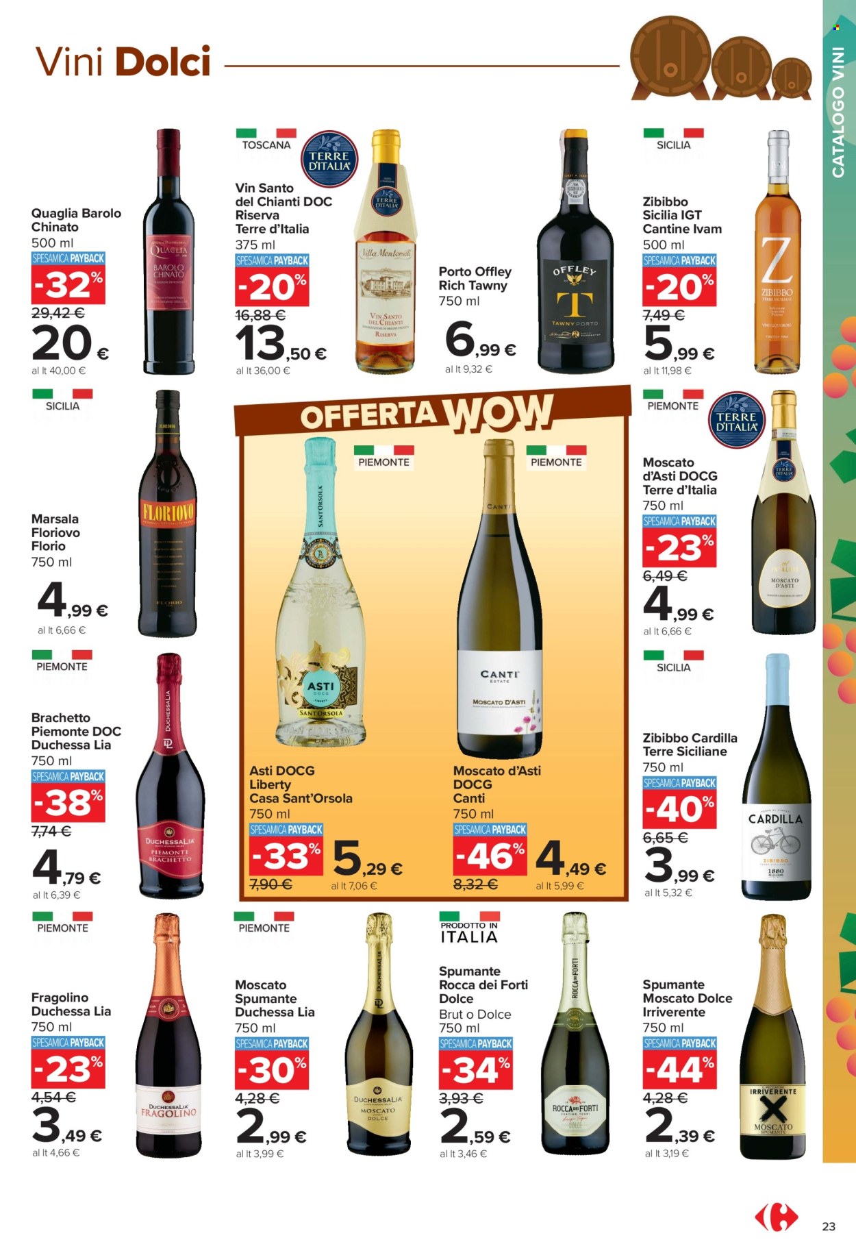 Volantino Carrefour - 5/10/2026 - 8/11/2026. Pagina 23