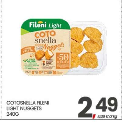 COTOSNELLA FILENI LIGHT NUGGETS