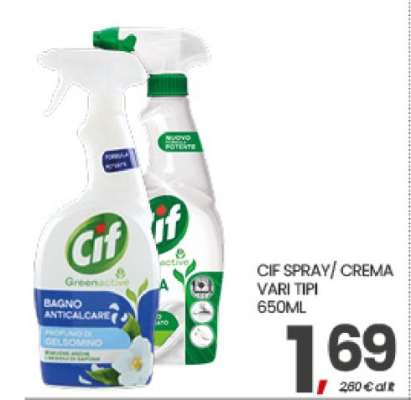 CIF SPRAY/ CREMA