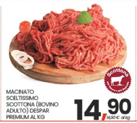 Macinato Sceltissimo Scottona (Bovino Adulto) Despar
