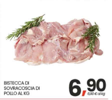 BISTECCA DI SOVRACOSCIA DI POLLO AL KG