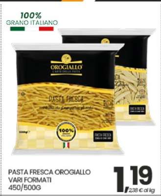 Pasta fresca Orogiallo