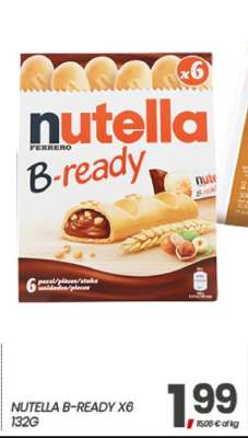 Nutella B-Ready x6