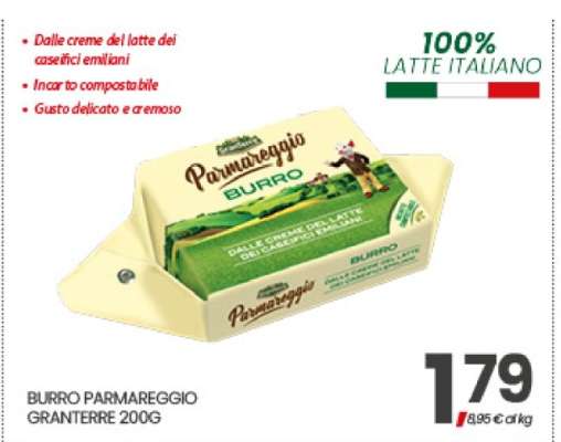 BURRO PARMAREGGIO GRANTERRE 200G