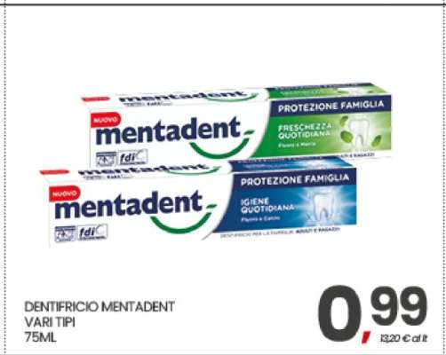 DENTIFRICIO MENTADENT