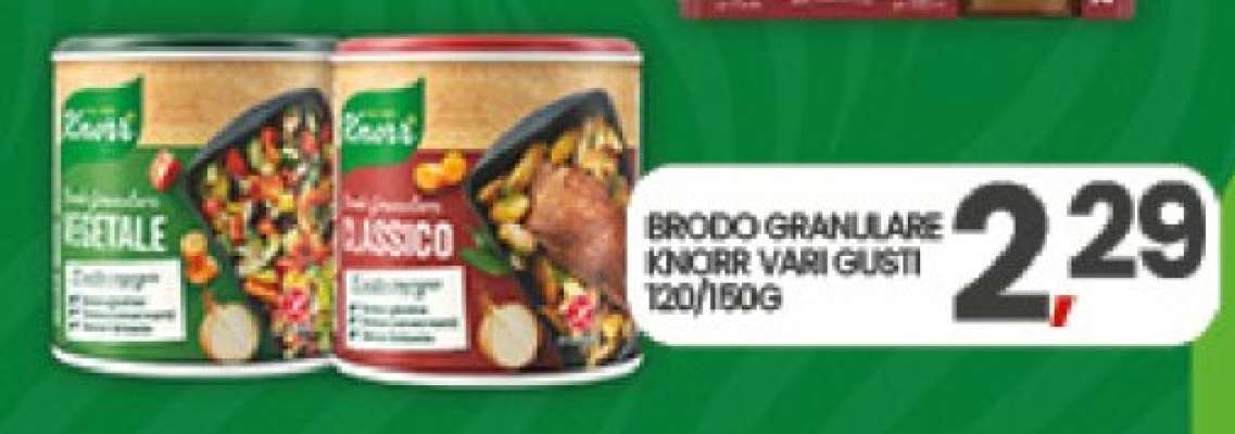 Brodo Granulare Knorr - Vari Gusti