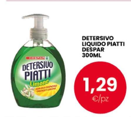 DETERSIVO LIQUIDO PIATTI DESPAR 300ML