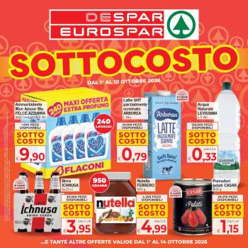 Volantino Despar - 1/10/2026 - 14/10/2026.