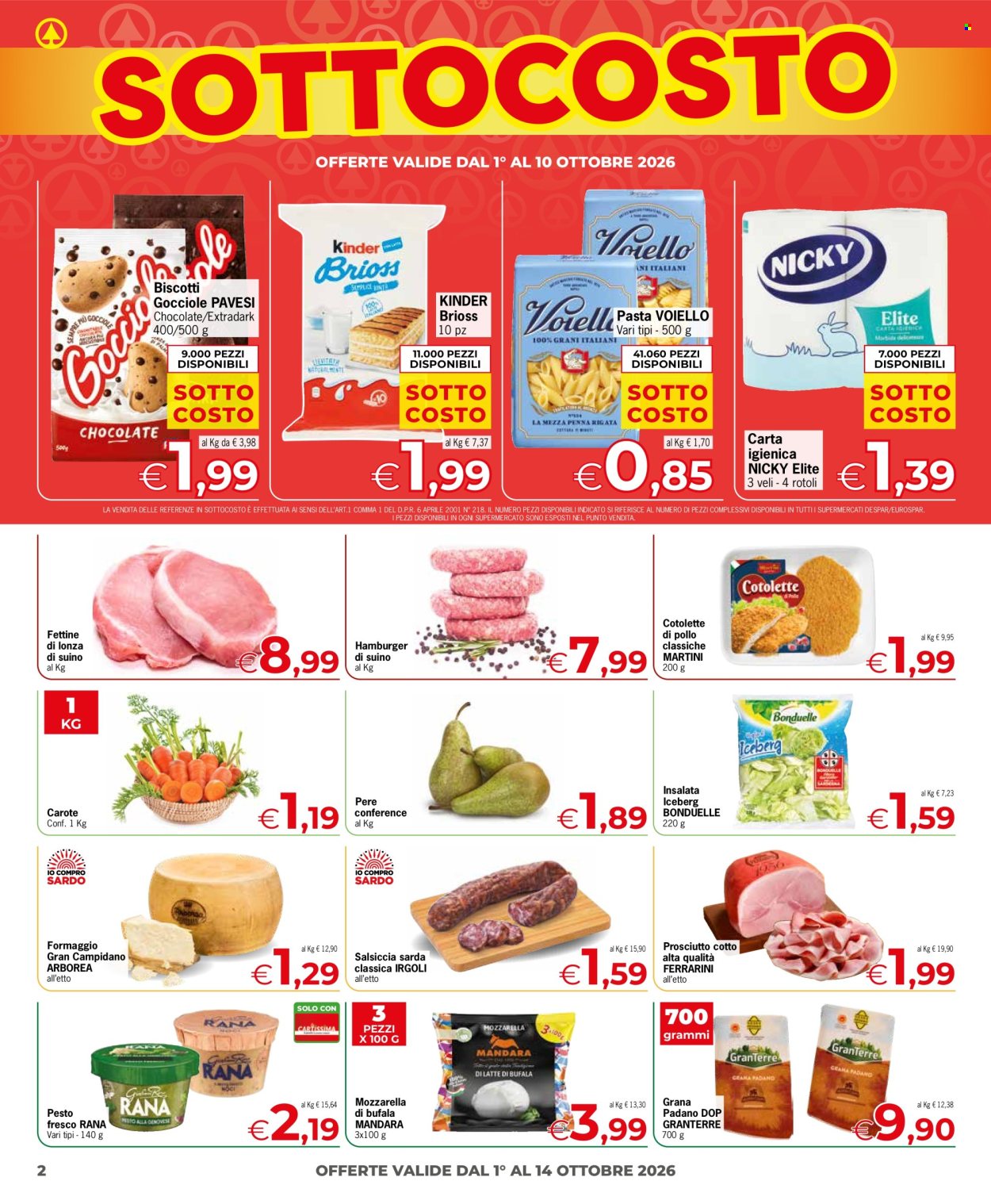 Volantino Despar - 1/10/2026 - 14/10/2026. Pagina 2