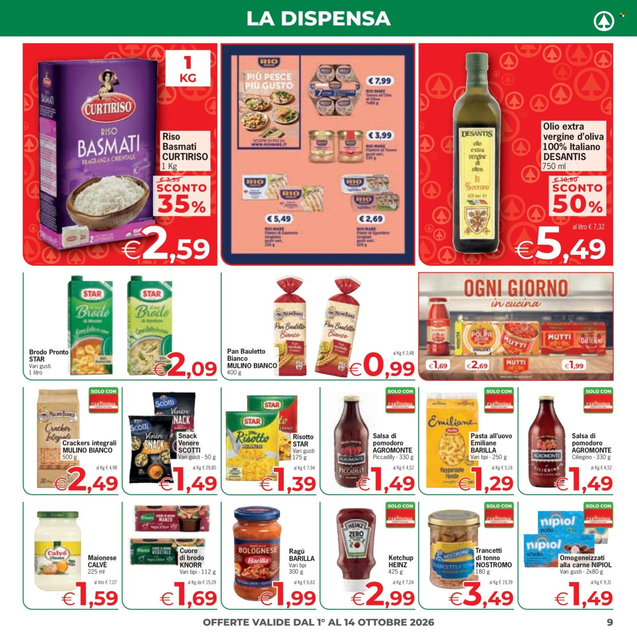 Leták Eurospar - 1.10.2026 - 14.10.2026. Strana 9