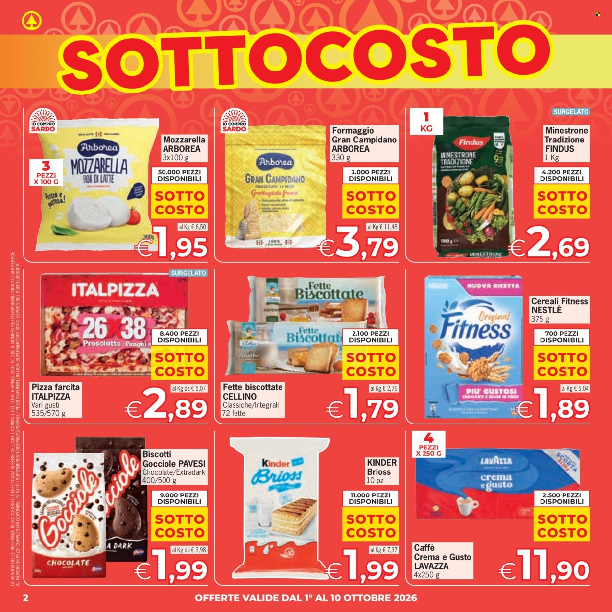 Volantino Eurospar - 1/10/2026 - 14/10/2026. Pagina 2
