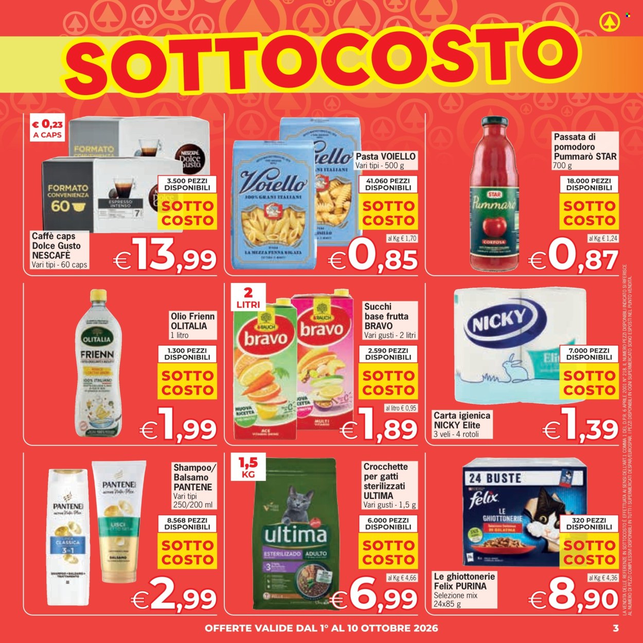 Volantino Eurospar - 1/10/2026 - 14/10/2026. Pagina 3