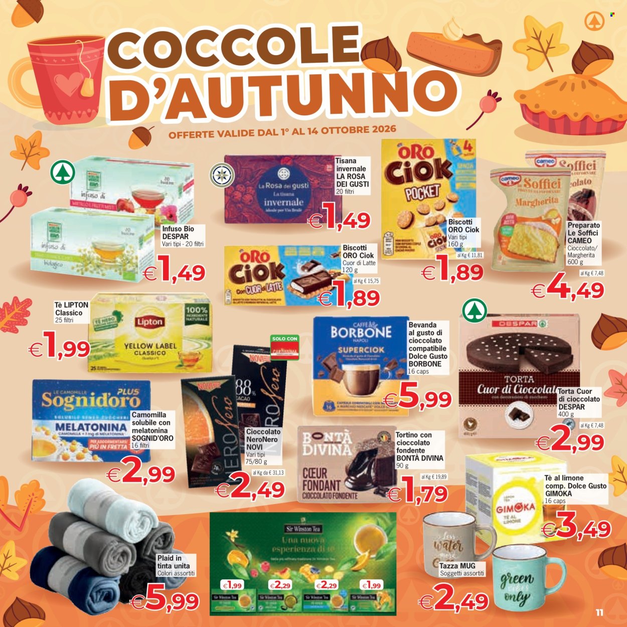 Volantino Eurospar - 1/10/2026 - 14/10/2026. Pagina 11