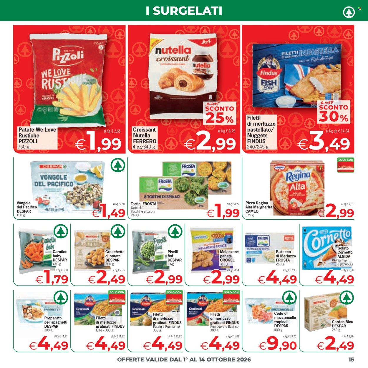 Volantino Eurospar - 1/10/2026 - 14/10/2026. Pagina 15