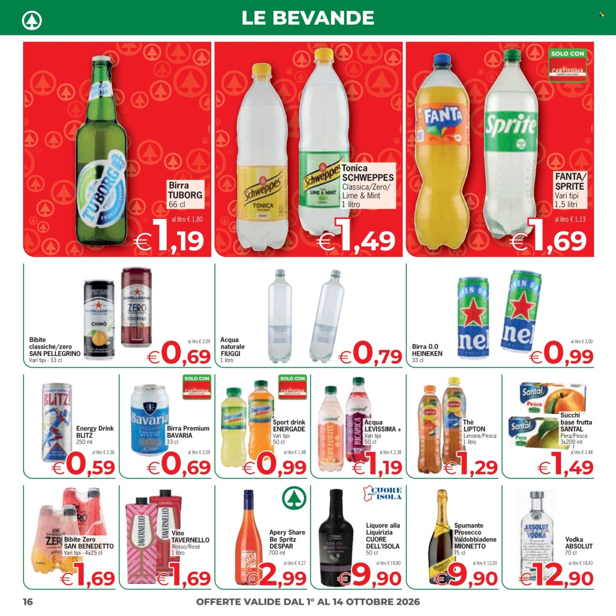 Volantino Eurospar - 1/10/2026 - 14/10/2026. Pagina 16